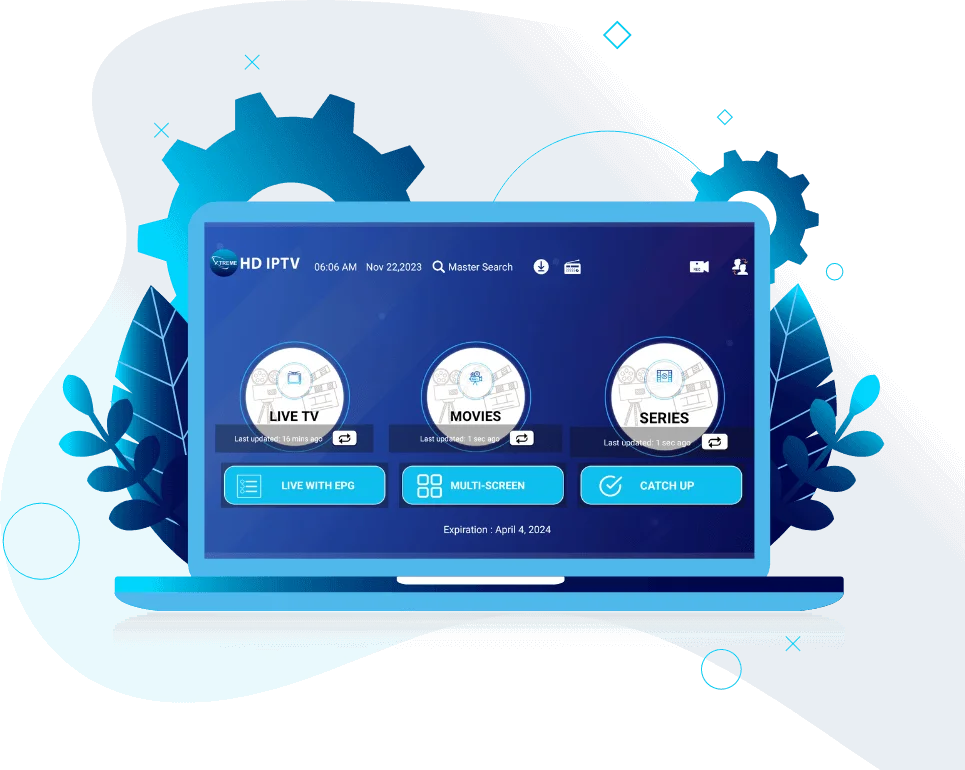 Xtreme HD IPTV Subscription Provider offering premium IPTV services with full HD IPTV channels and VOD access